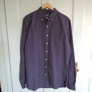 Bonobos Medium Regular Tall Plaid Shirt
